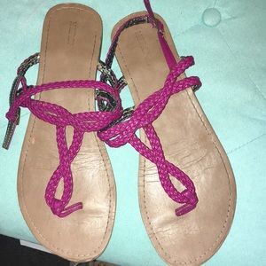 Pink merona sandals